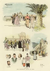 Onze zwervende kunstenaar in Nice
